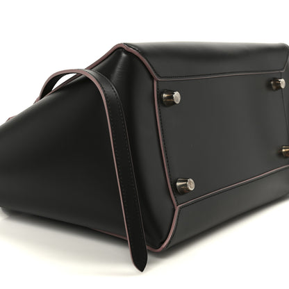 Celine Smooth Calfskin Mini Belt Bag Dark Grey Pink 10 of 11