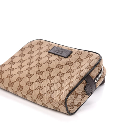 Gucci Monogram Belt Bag Dark Brown 10 of 11