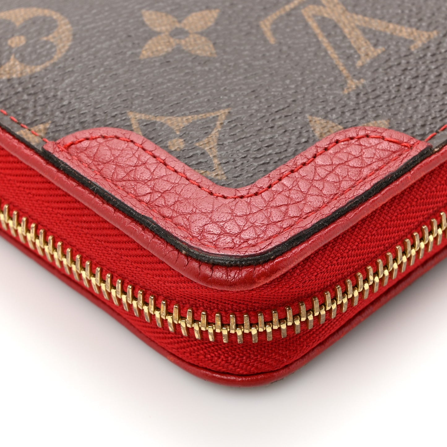 Monogram Retiro Zippy Wallet Cherry