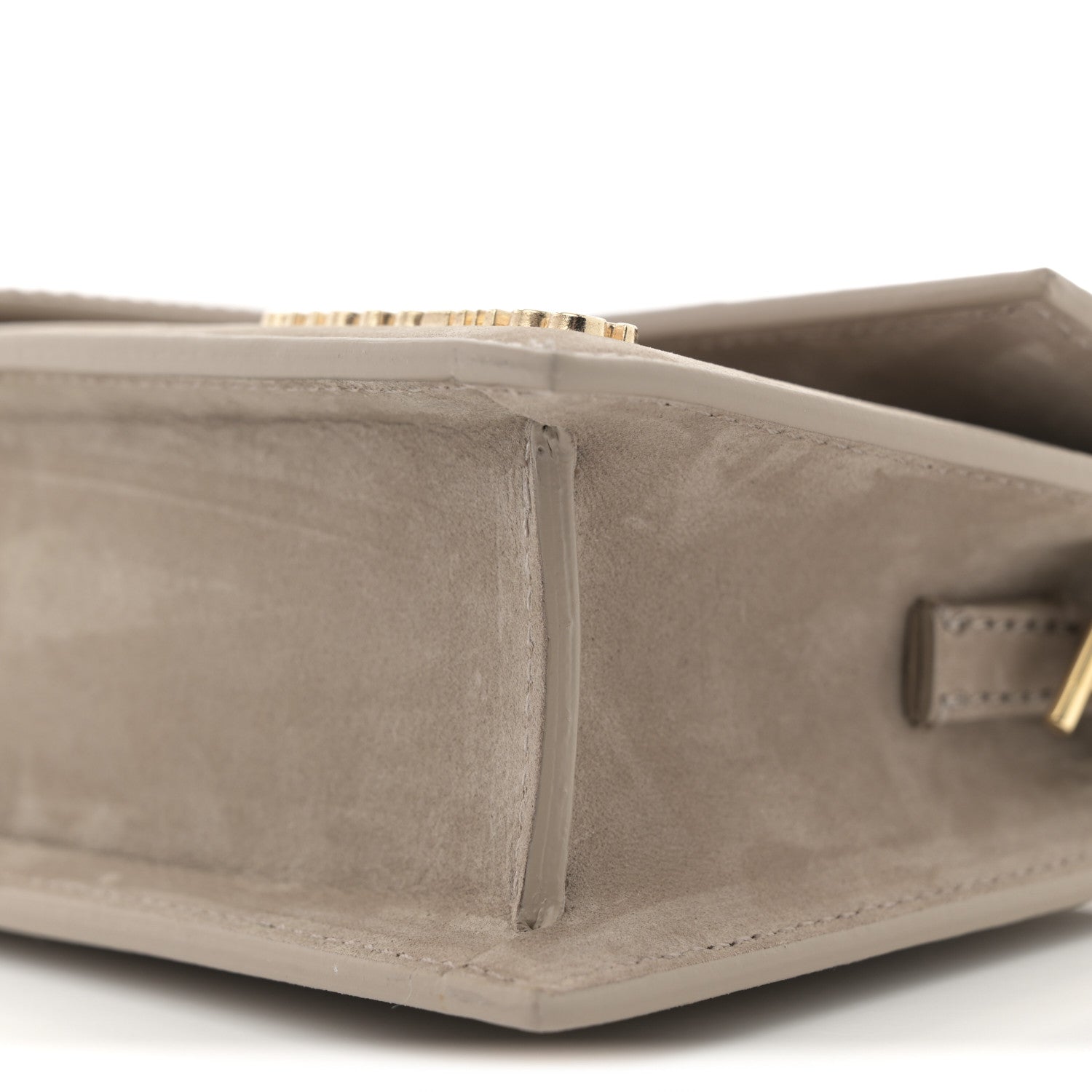 Jacquemus Suede Le Bambino Long Dark Beige 9 of 10