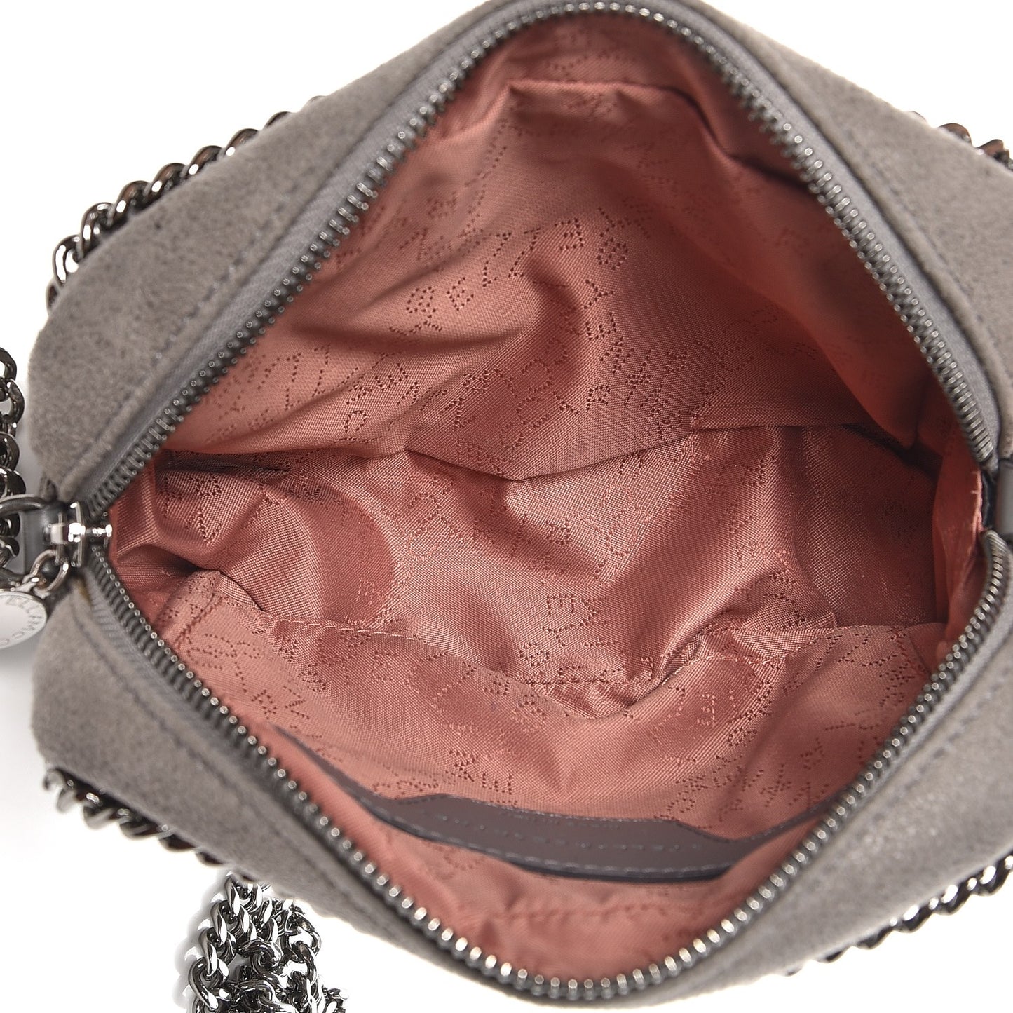 Shaggy Deer Falabella Crossbody Camera Bag Light Grey
