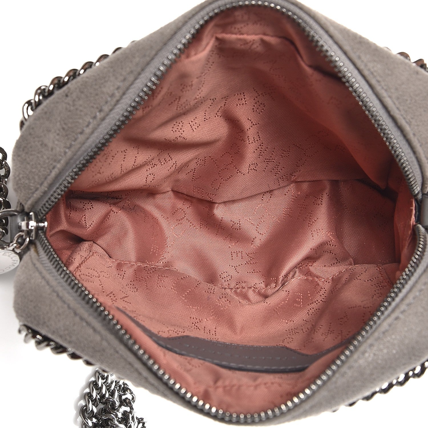 Stella McCartney Shaggy Deer Falabella Crossbody Camera Bag Light Grey 5 of 9