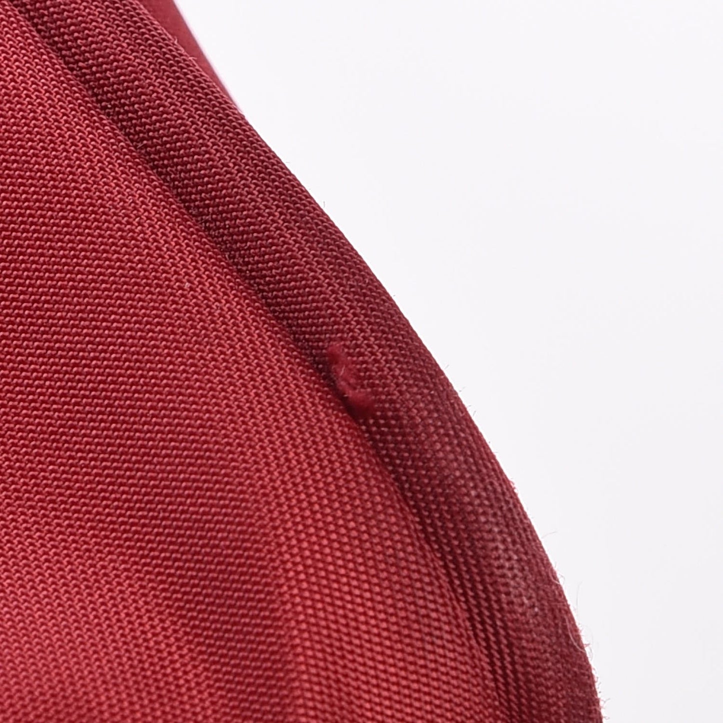 Tessuto Nylon Dopp Cosmetic Bag Rosso