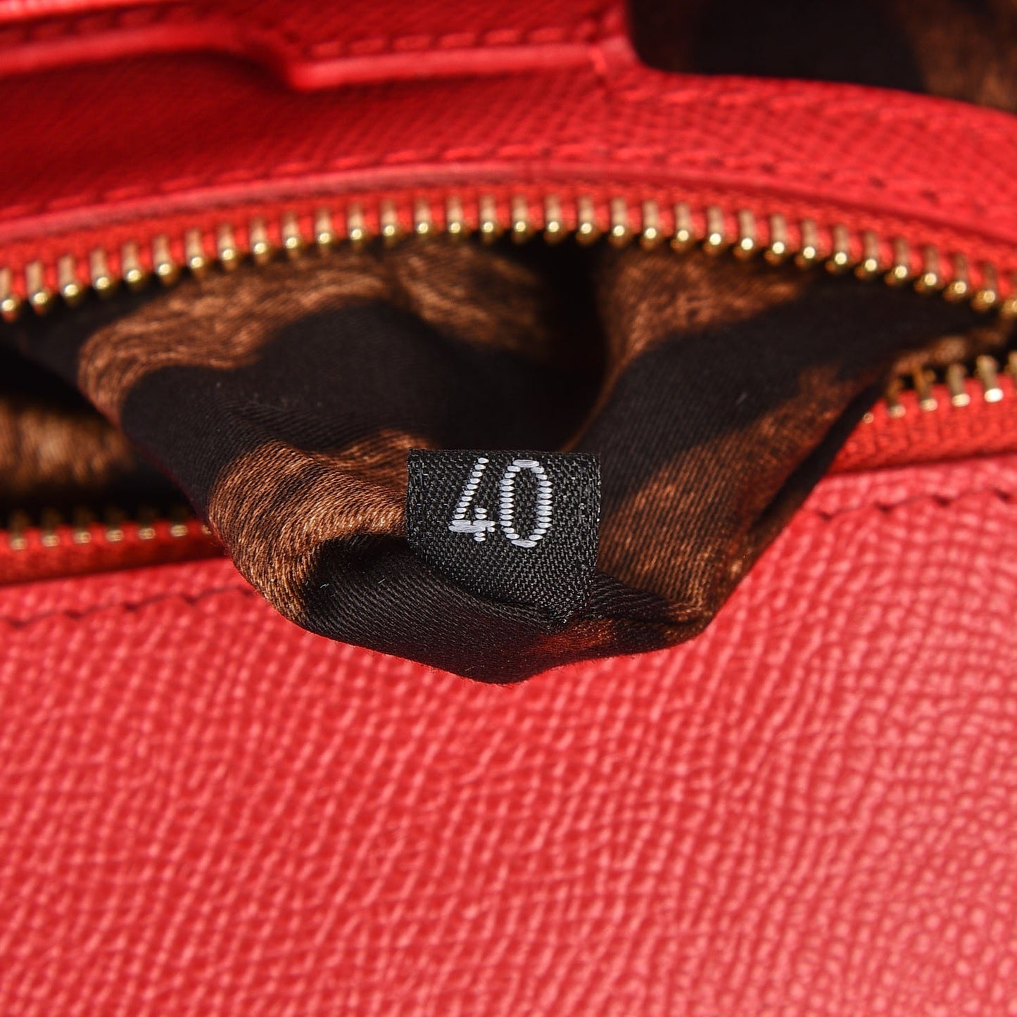 Dauphine Love Medium Miss Sicily Satchel Red