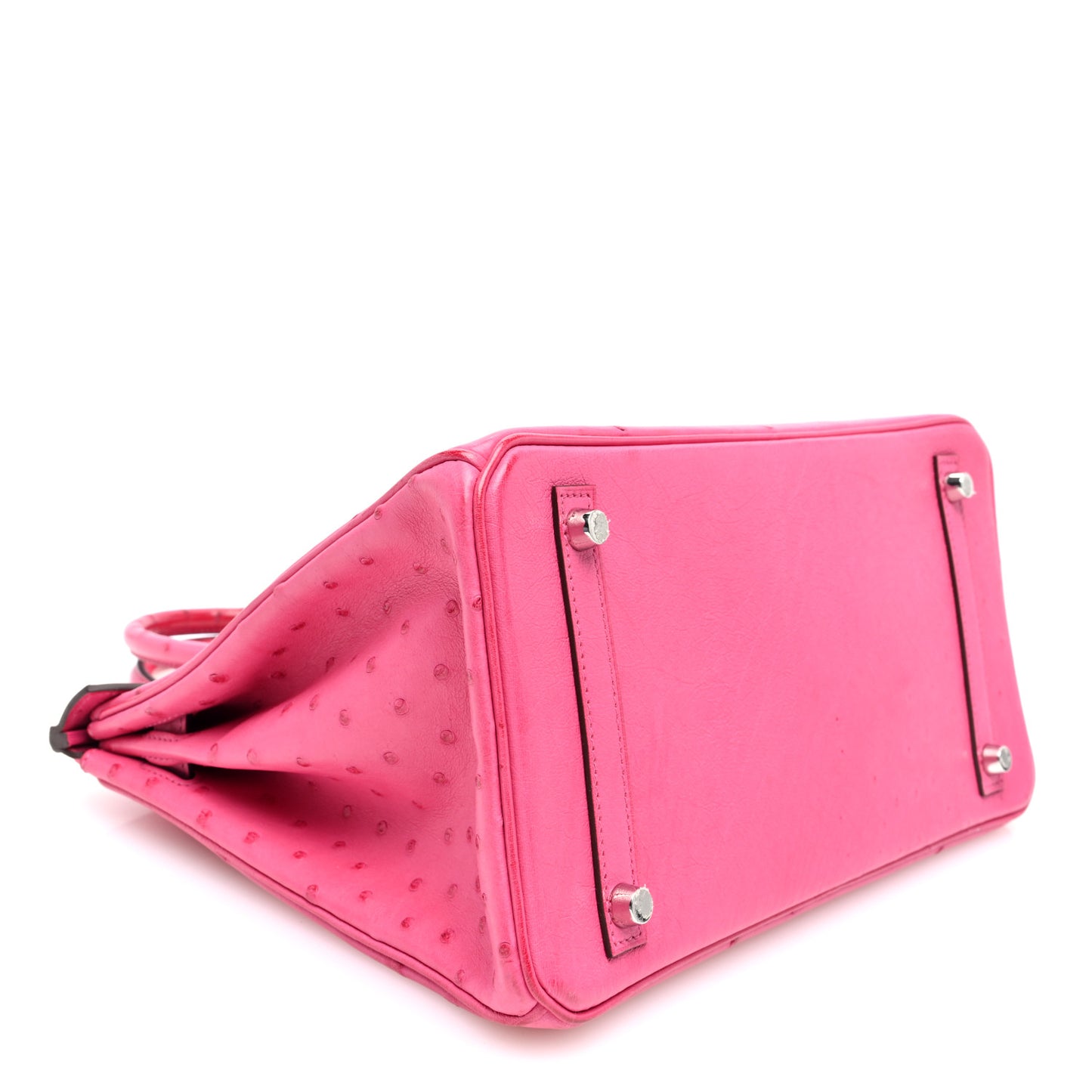 Ostrich Birkin 30 Fuchsia