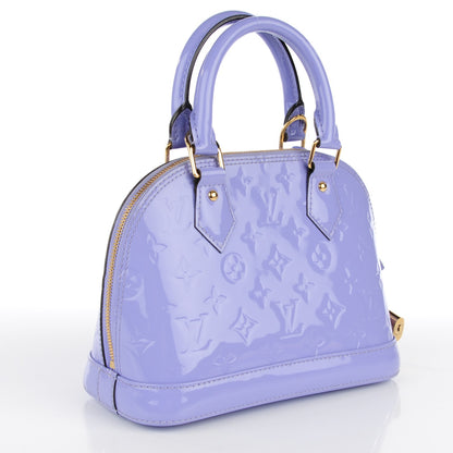 Louis Vuitton Vernis Alma BB Lilac 3 of 9