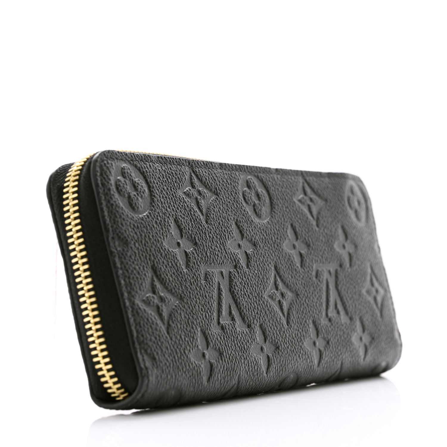 Louis Vuitton Empreinte Clemence Wallet Black 3 of 9