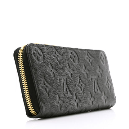 Louis Vuitton Empreinte Clemence Wallet Black 3 of 9