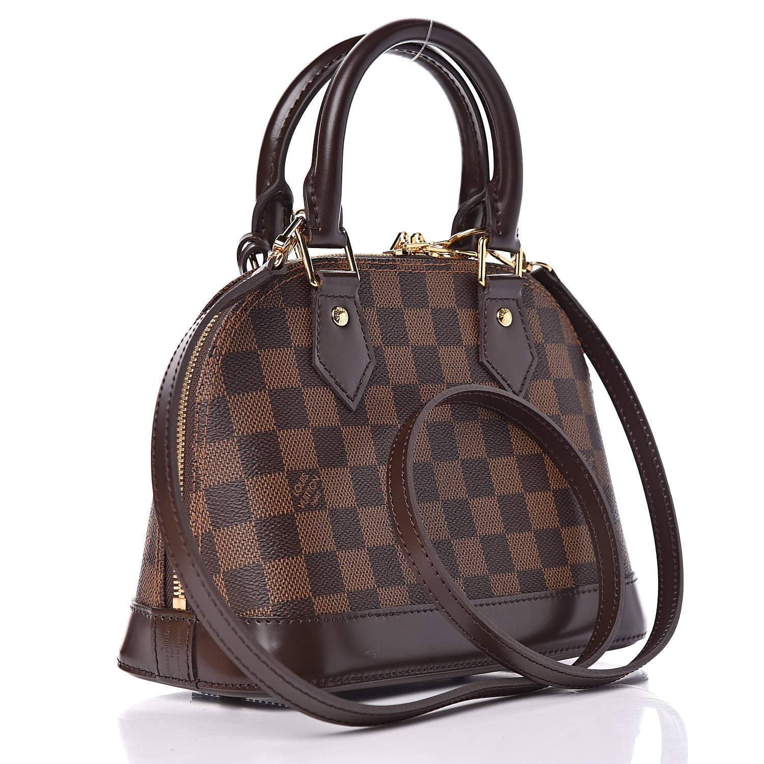 Louis Vuitton Damier Ebene Alma BB 4 of 11