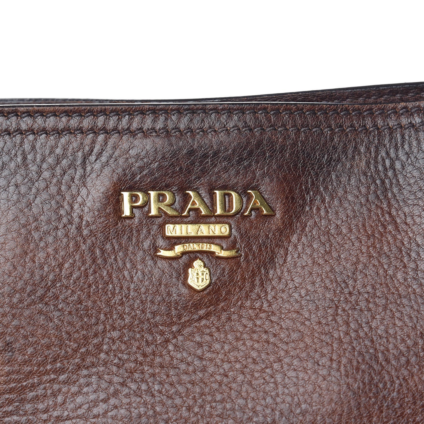 Vitello Daino Shoulder Bag Bruciato