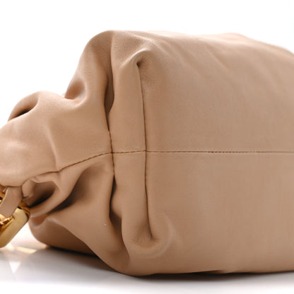 Bottega Veneta Calfskin Chain Pouch Almond 26 of 28