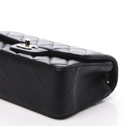 Chanel Lambskin Quilted Mini Rectangular Flap Black 8 of 10