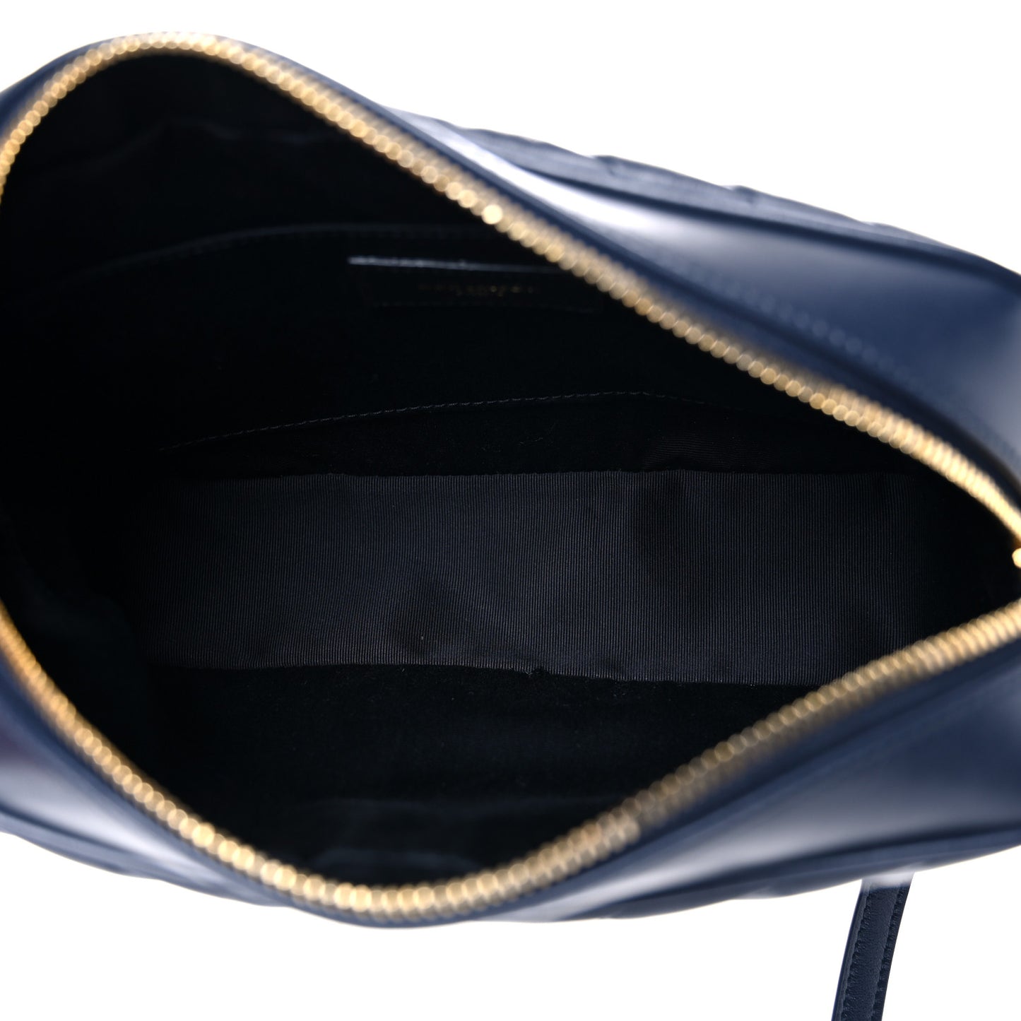 Calfskin Matelasse Monogram Lou Camera Bag Navy