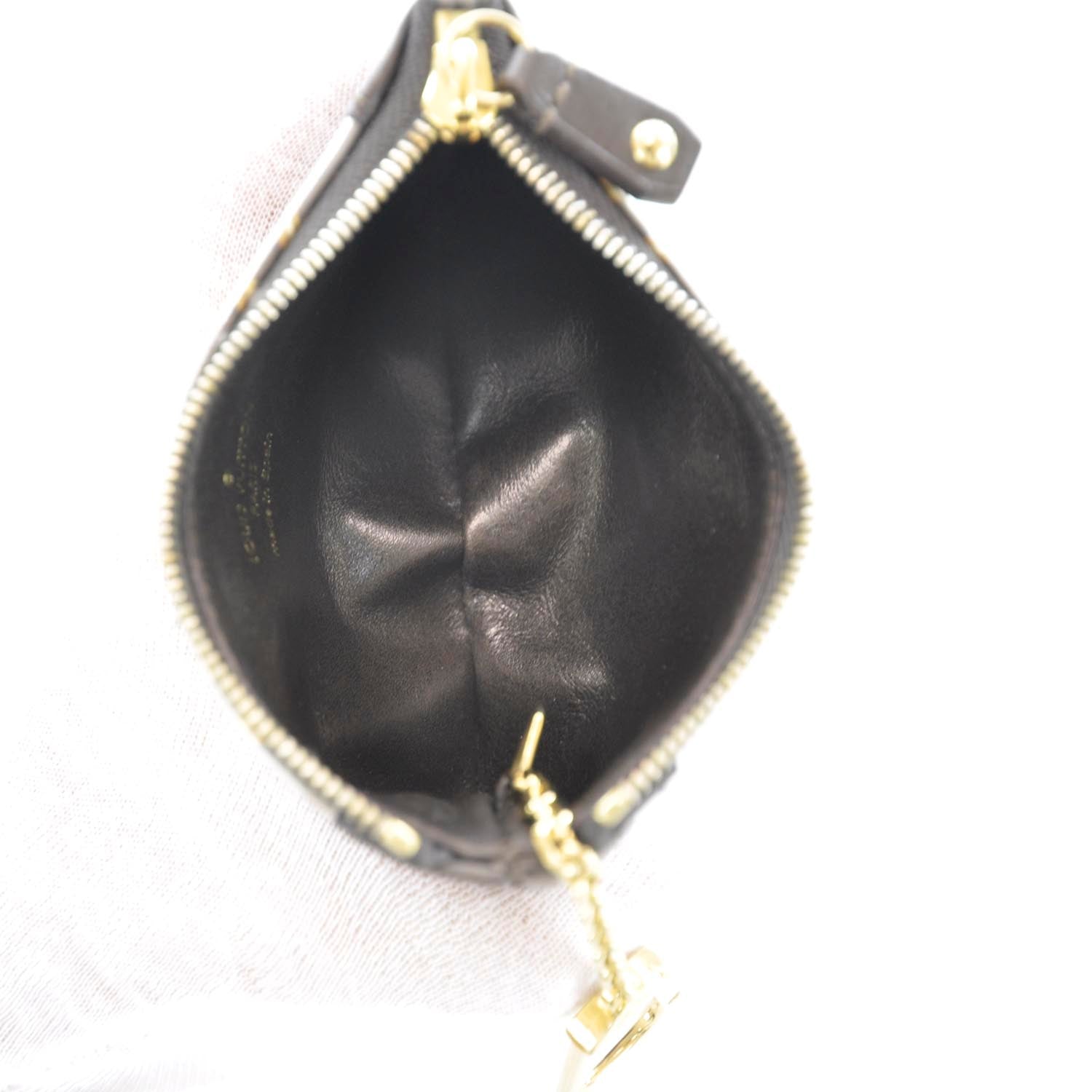 Louis Vuitton Monogram Charms Key Pouch Brown 10 of 10