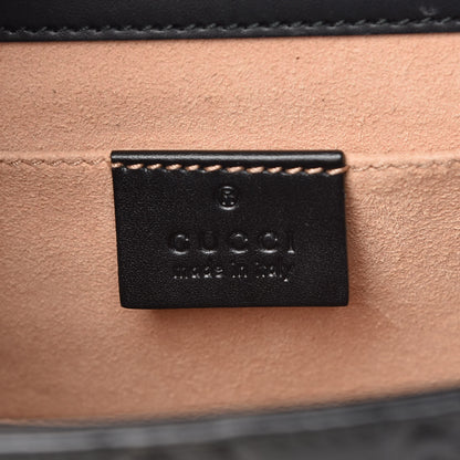 Gucci Guccissima Small Padlock Shoulder Bag Black 8 of 16