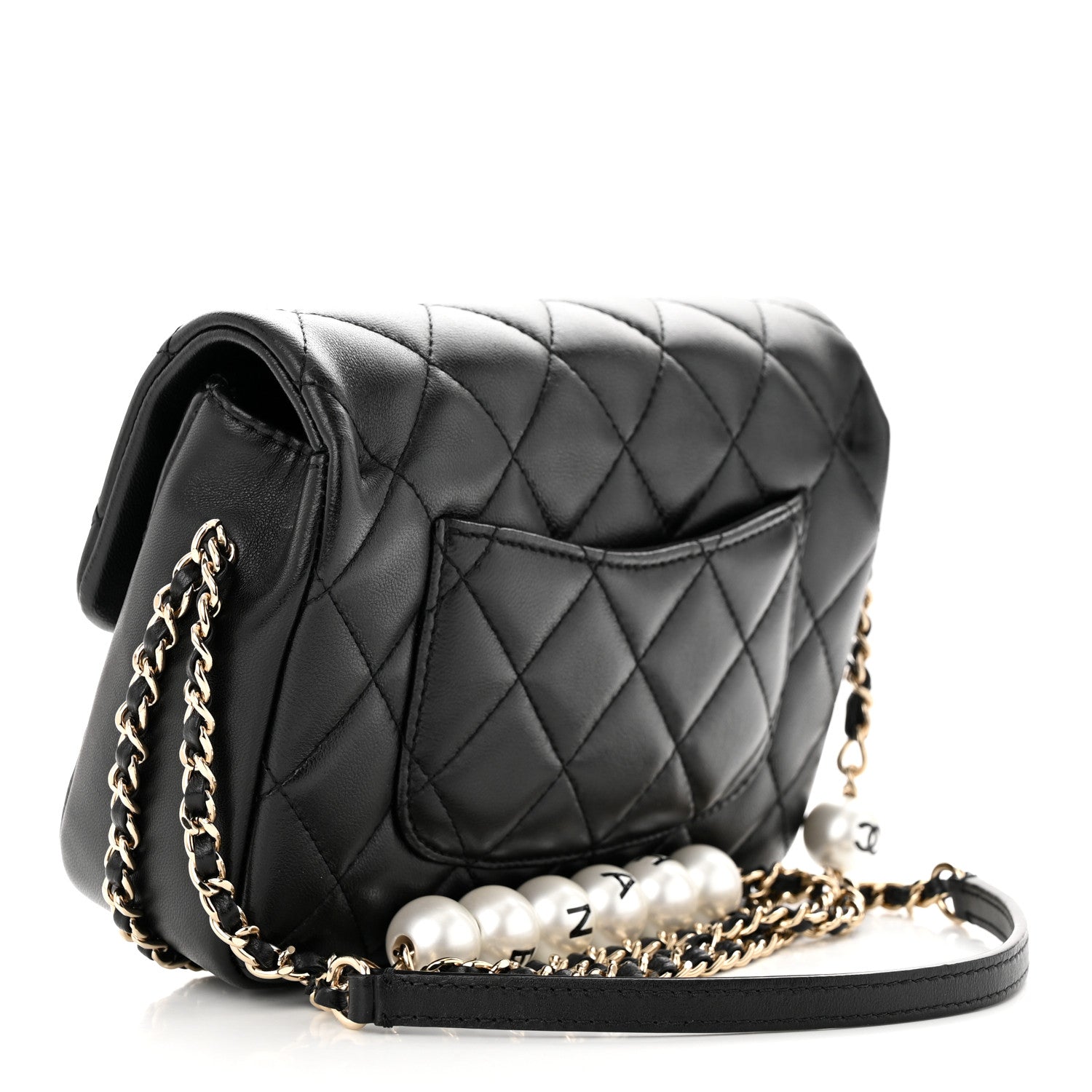 Chanel Lambskin Quilted Small My Precious Flap Black 3 of 10