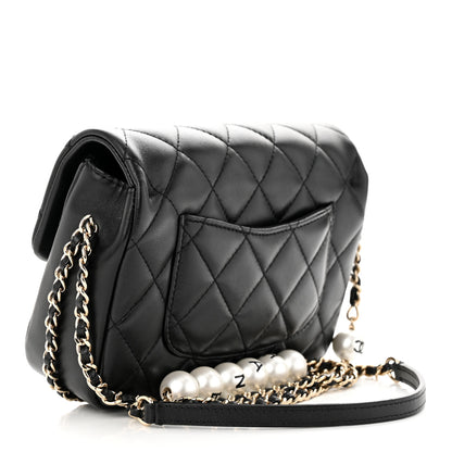 Chanel Lambskin Quilted Small My Precious Flap Black 3 of 10