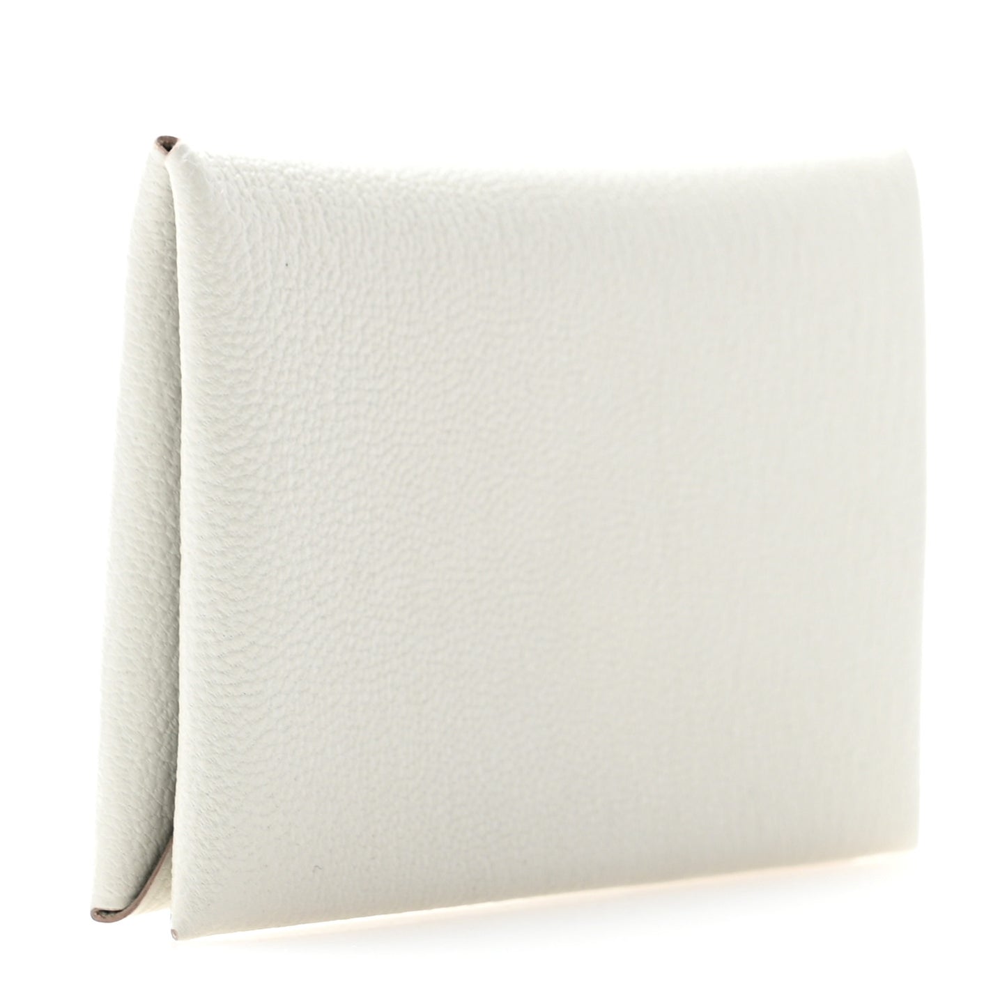 Chevre Mysore Calvi Card Case Gris Perle