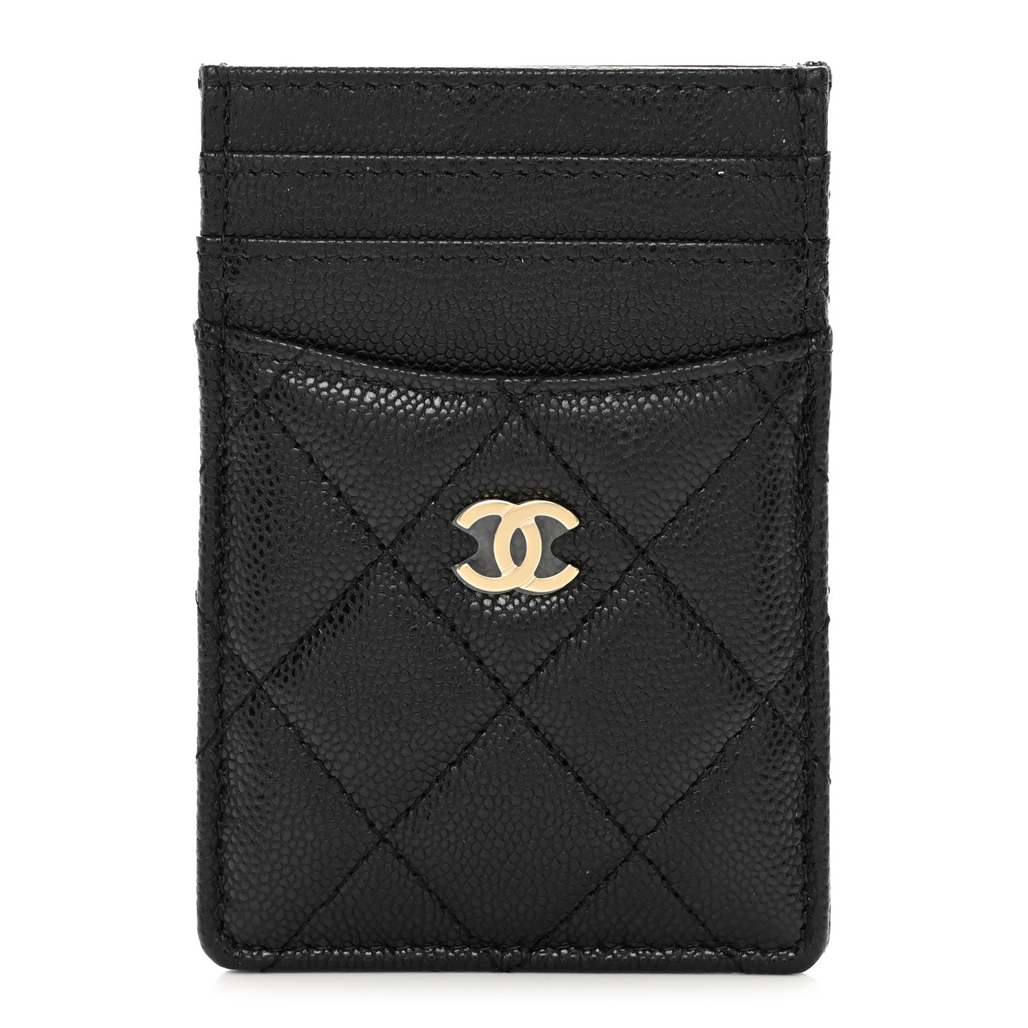 Chanel Caviar Quilted Card Holder Black 1 of 9