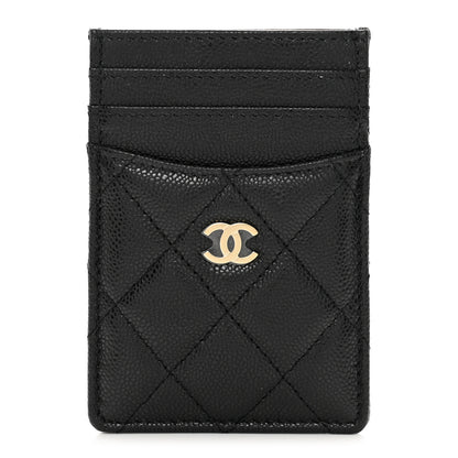 Chanel Caviar Quilted Card Holder Black 1 of 9