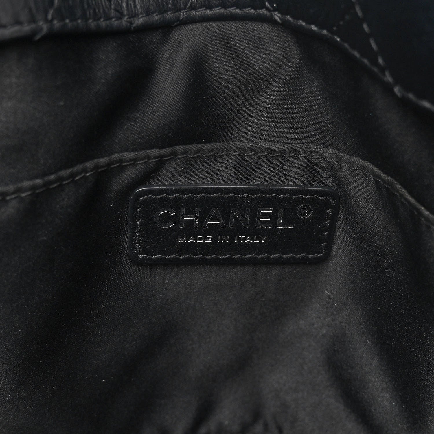 Chanel Calfskin Quilted Large Chic and Soft Shopping Tote Black 7 of 11