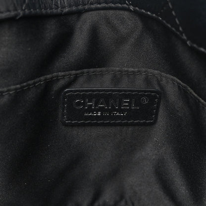 Chanel Calfskin Quilted Large Chic and Soft Shopping Tote Black 7 of 11