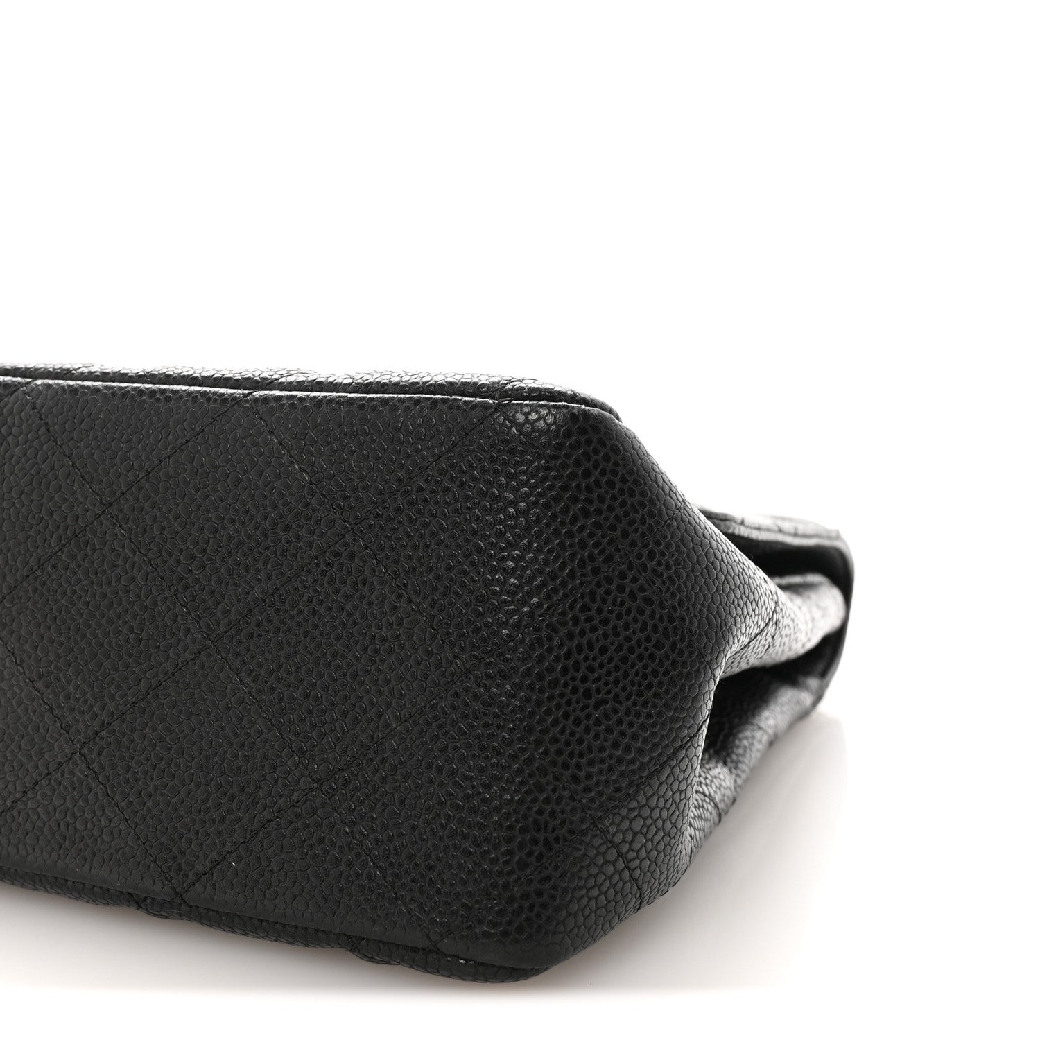 Chanel Caviar Quilted Jumbo Single Flap Black 9 of 9