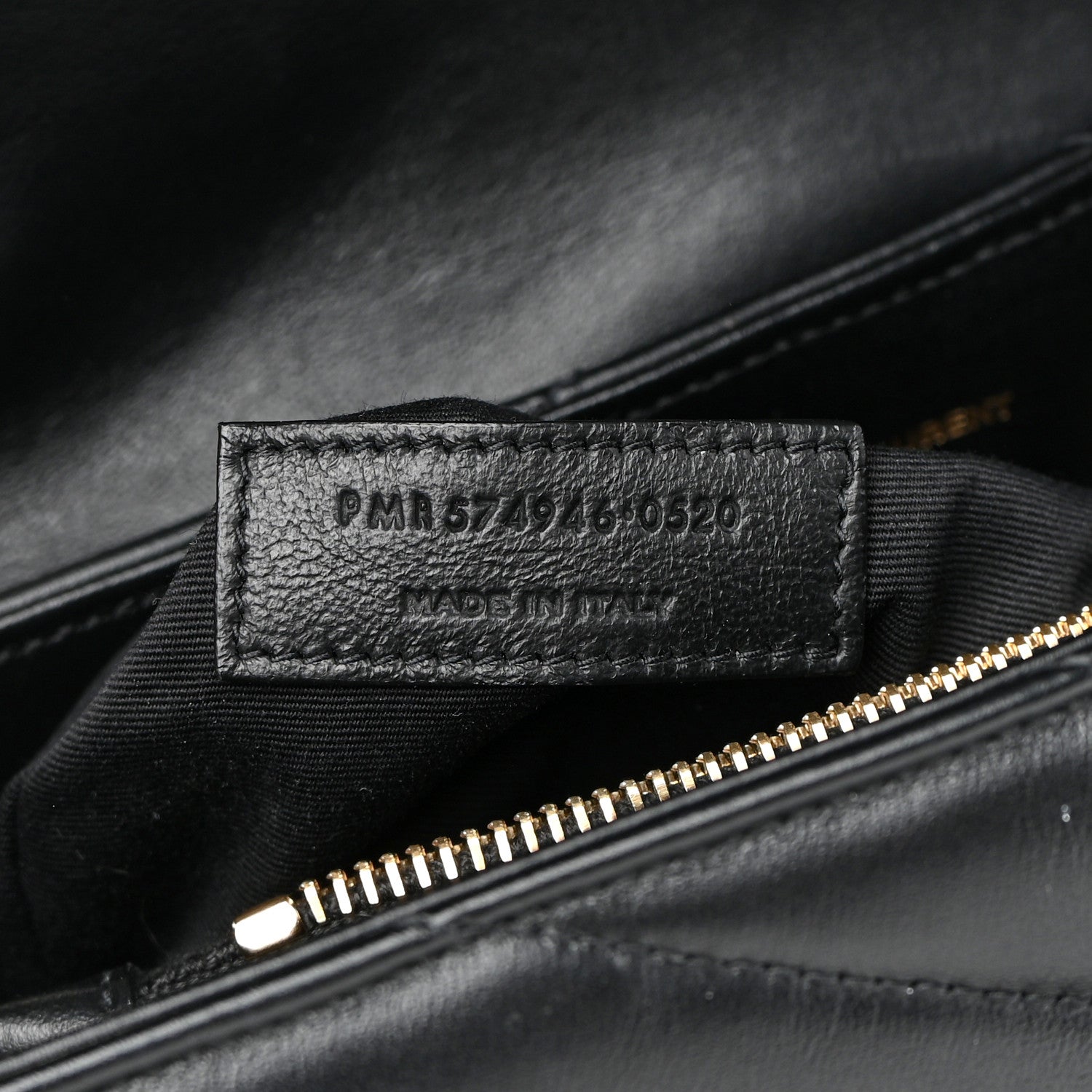 Saint Laurent Calfskin Y Quilted Monogram Medium Loulou Chain Satchel Black 7 of 11