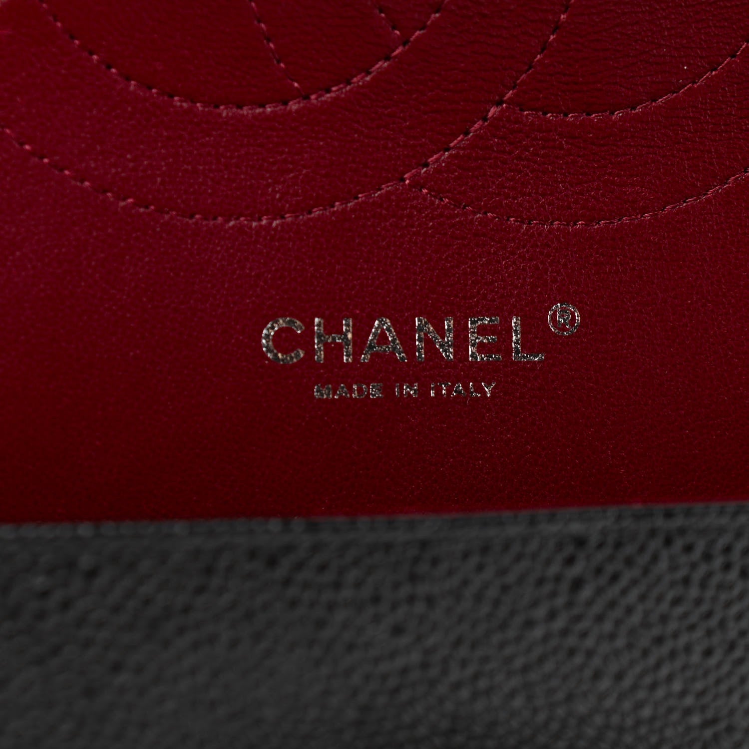 Chanel Caviar Quilted Jumbo Double Flap Black 6 of 12