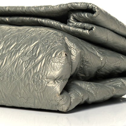 Louis Vuitton Jacquard Quilted Monogram Limelight Clutch GM Perle 9 of 9