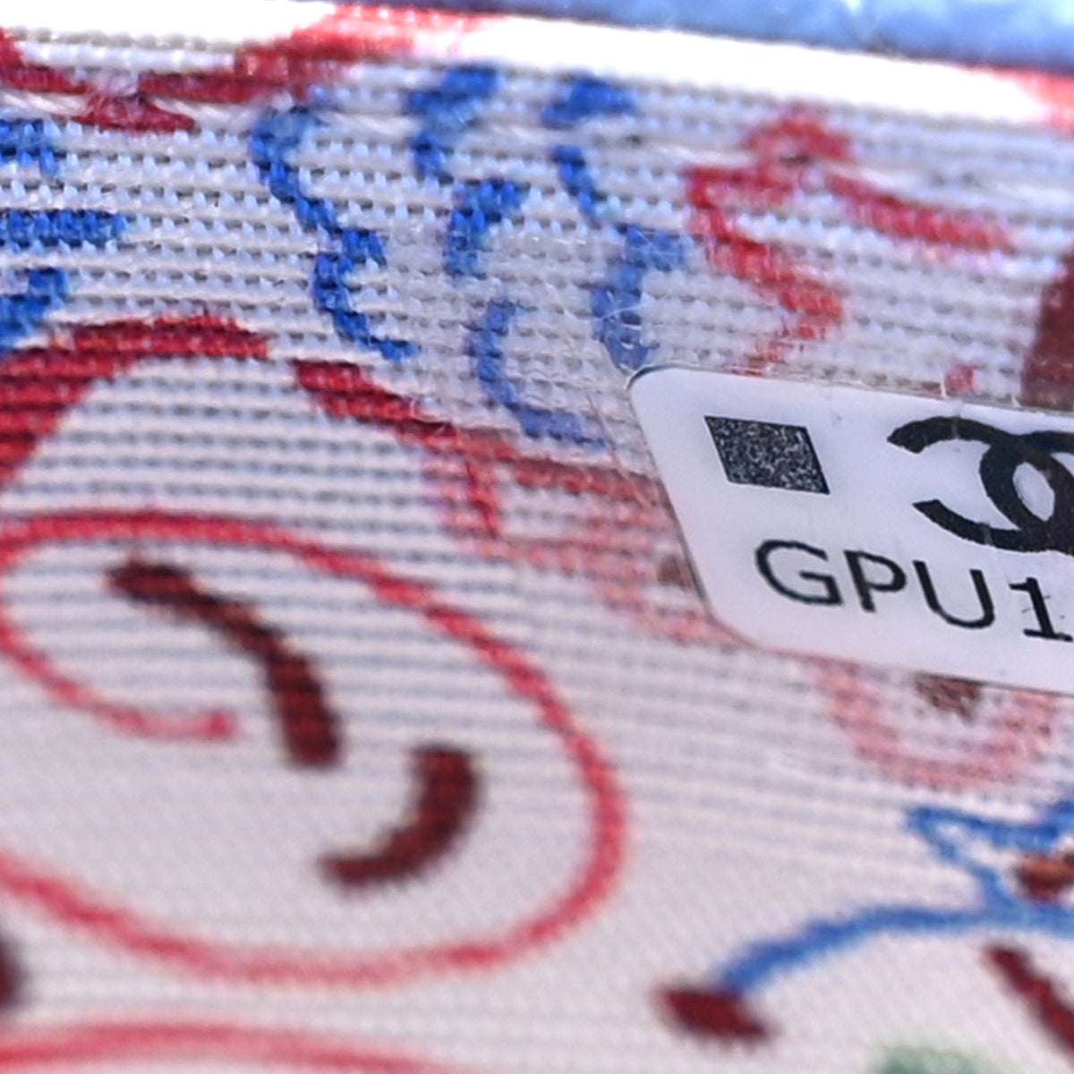 Chanel Caviar Quilted Textured CC Flap Card Holder Blue 8 of 9