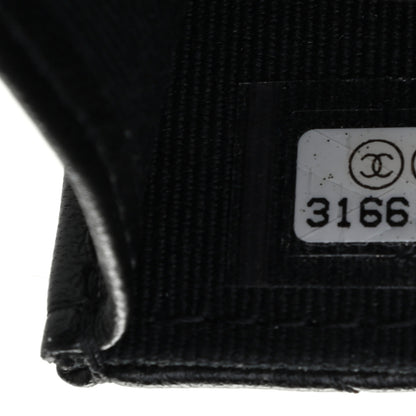Chanel Lambskin Quilted CC Hook Card Holder So Black 8 of 8