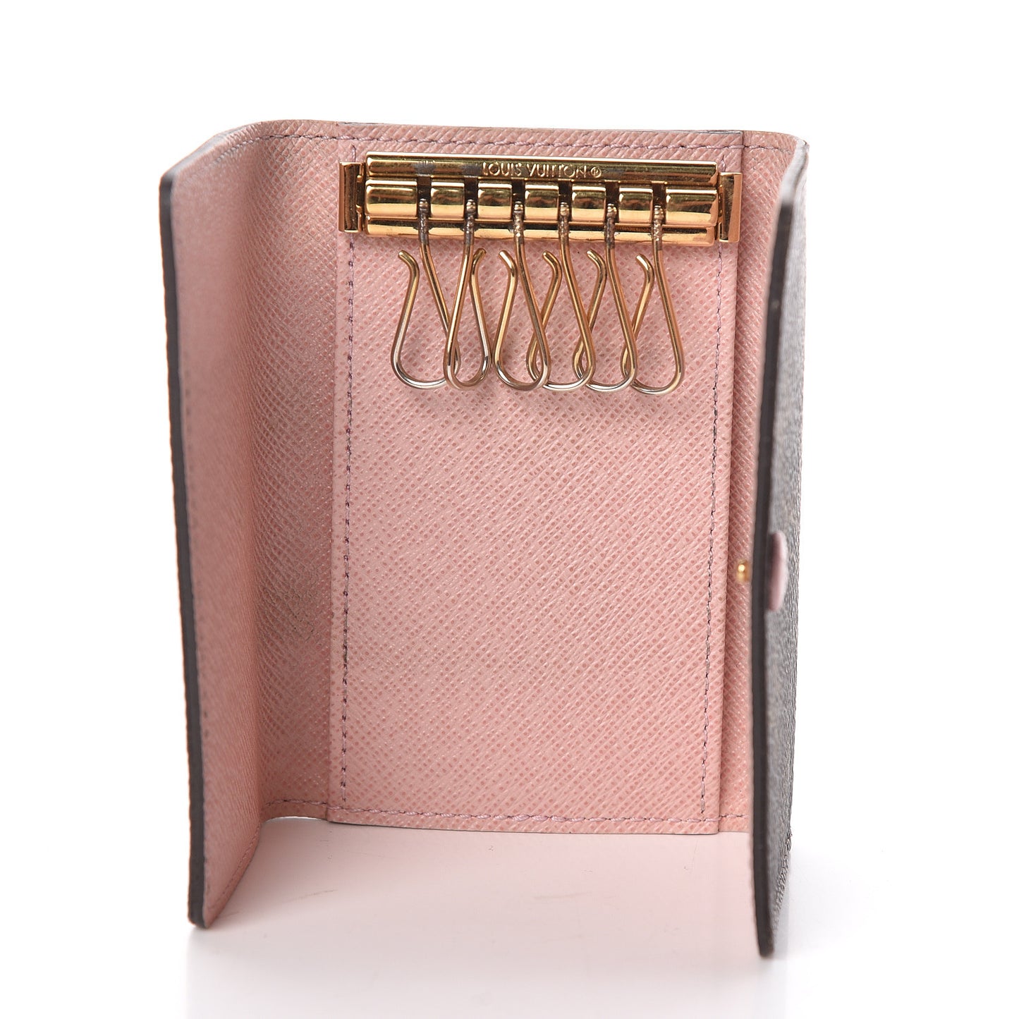 Monogram Multicles 6 Key Holder Rose Ballerine