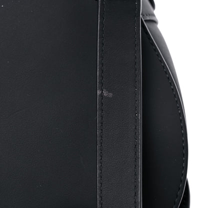 Christian Dior Ultra Matte Calfskin Saddle Bag With Strap Black 10 of 10