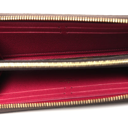 Louis Vuitton Monogram Clemence Wallet Fuchsia 5 of 9