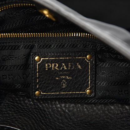 Prada Tessuto Nylon Cervo Shoulder Bag Black 5 of 8