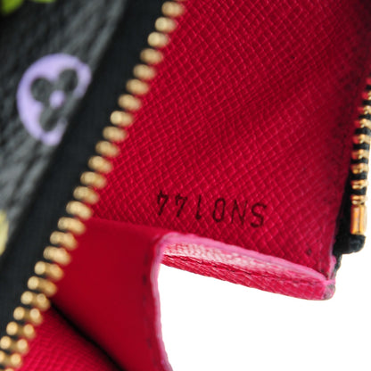 Louis Vuitton Monogram Multicolor Key Pouch Black Grenade 7 of 7