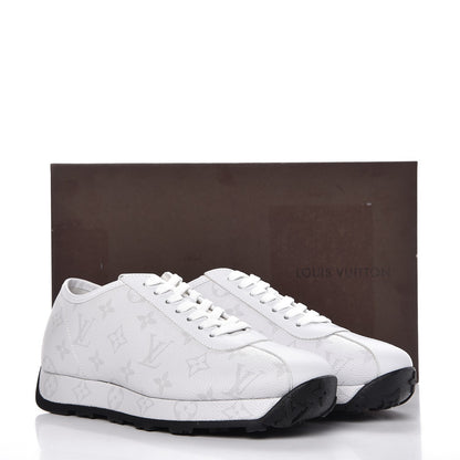 Louis Vuitton Calfskin Monogram Wilderness Sneaker 6 White 9 of 9