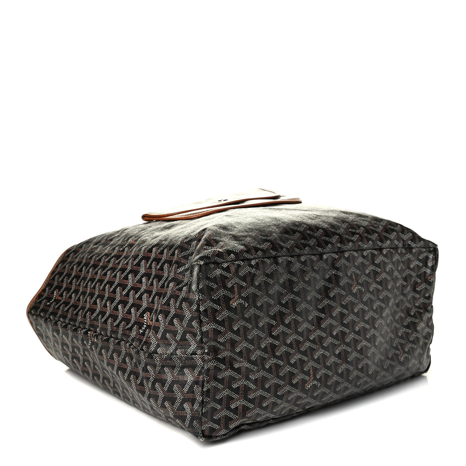 Goyard Goyardine Saint Louis GM Black Gold 3 of 7