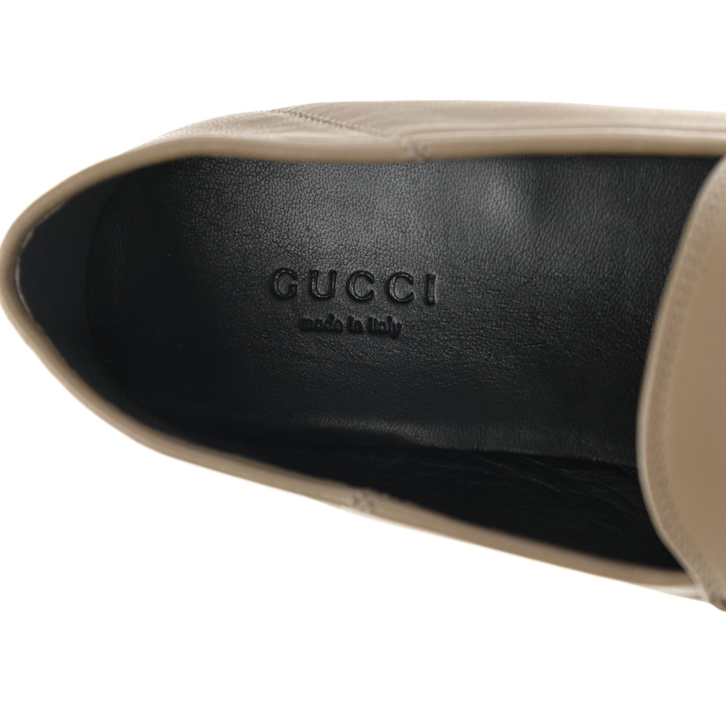 Lambskin Womens Brixton Horsebit Loafers 38 Mud