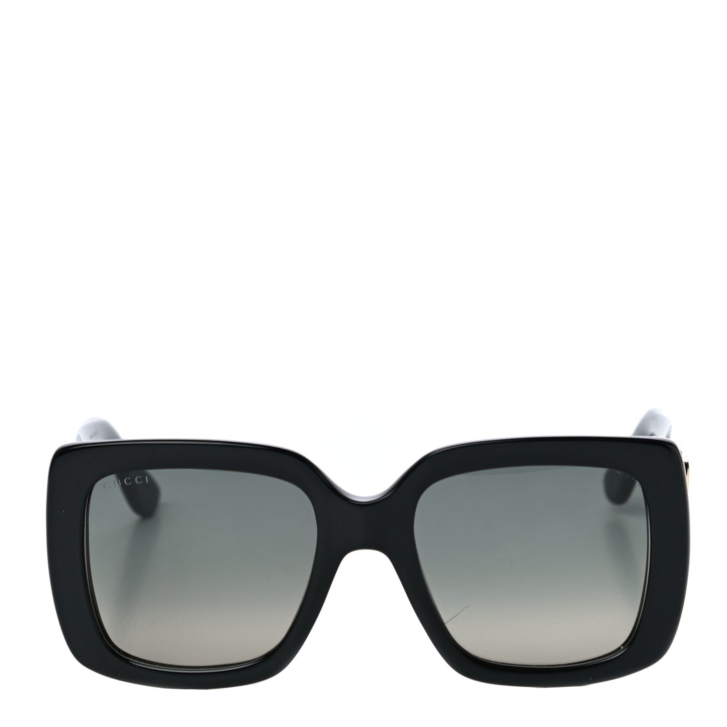 Acetate Square Frame Sunglasses GG0142SA Black