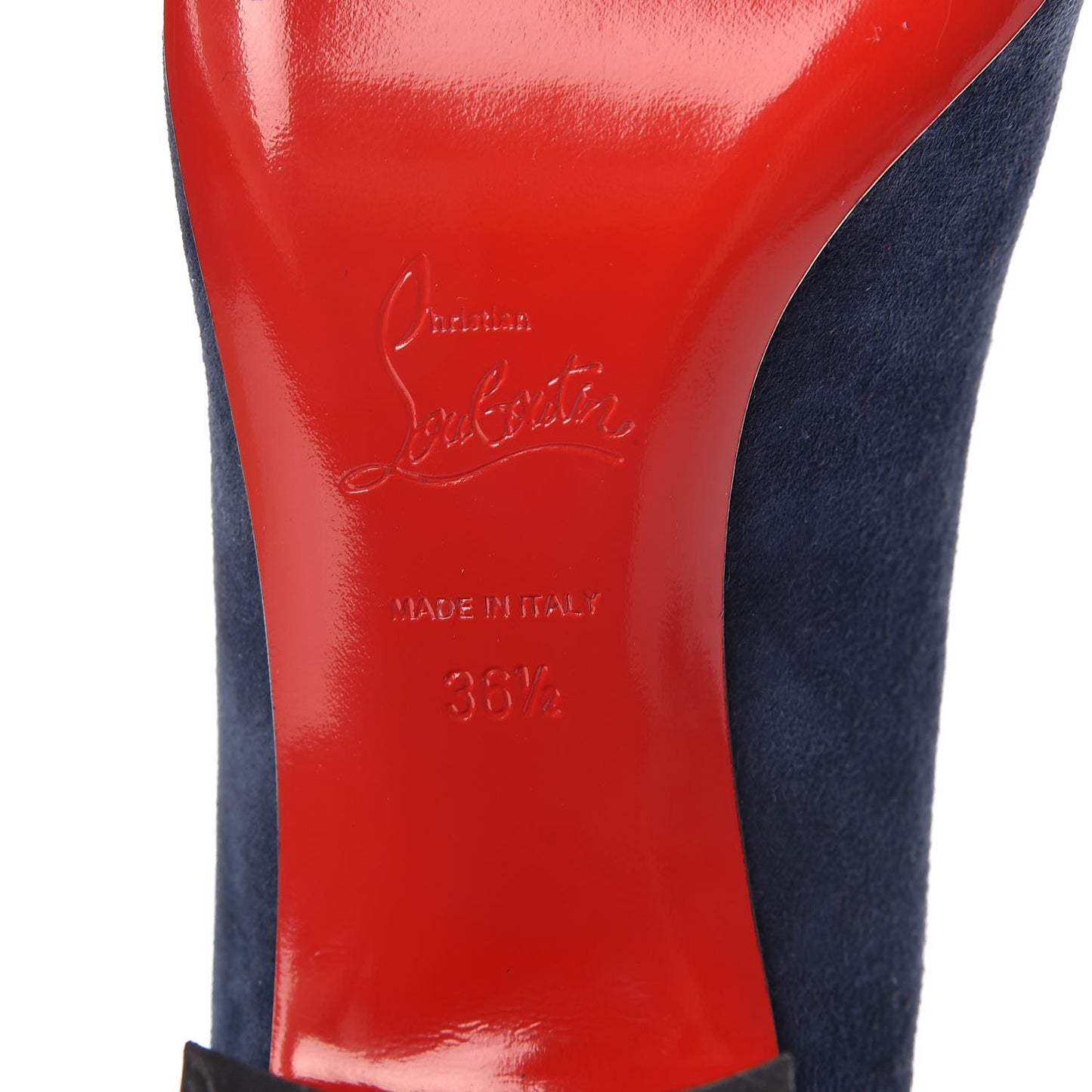 Veau Velours Donna Stud 55 Pumps 36.5 Bavarois