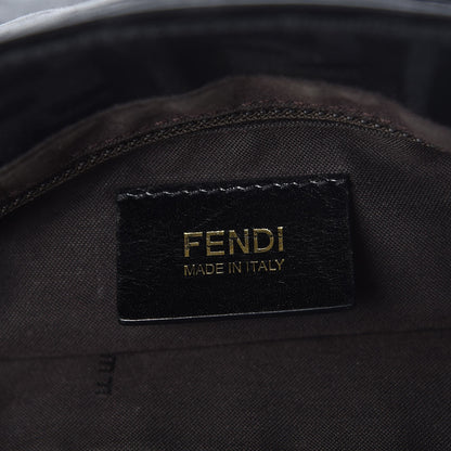 Fendi Zucca Enamel Mia Shoulder Flap Black 6 of 14