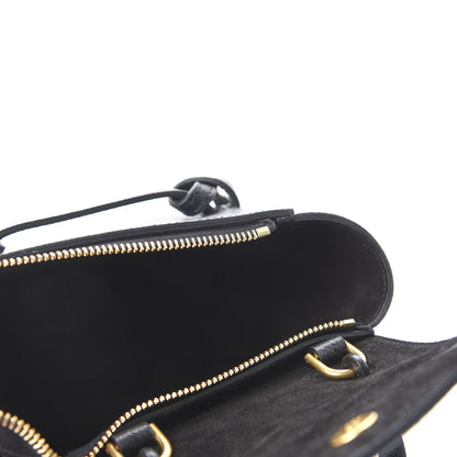 Celine Grained Calfskin Pico Belt Bag Black 5 of 9