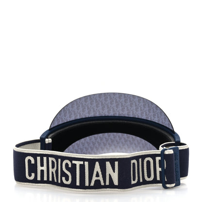 Christian Dior Oblique DiorClub V1U Sun Visor Blue 4 of 6