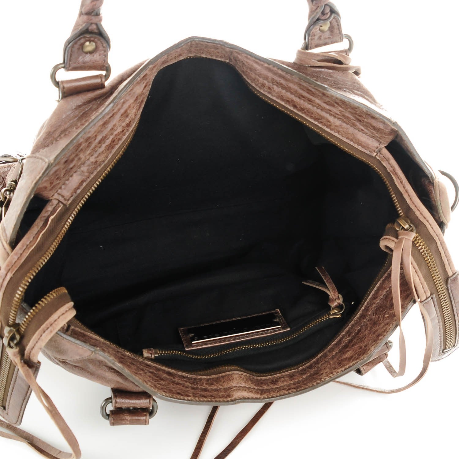 Balenciaga Chevre Classic Hardware City Olive Brown 5 of 7