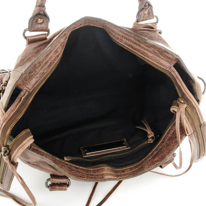 Balenciaga Chevre Classic Hardware City Olive Brown 5 of 7