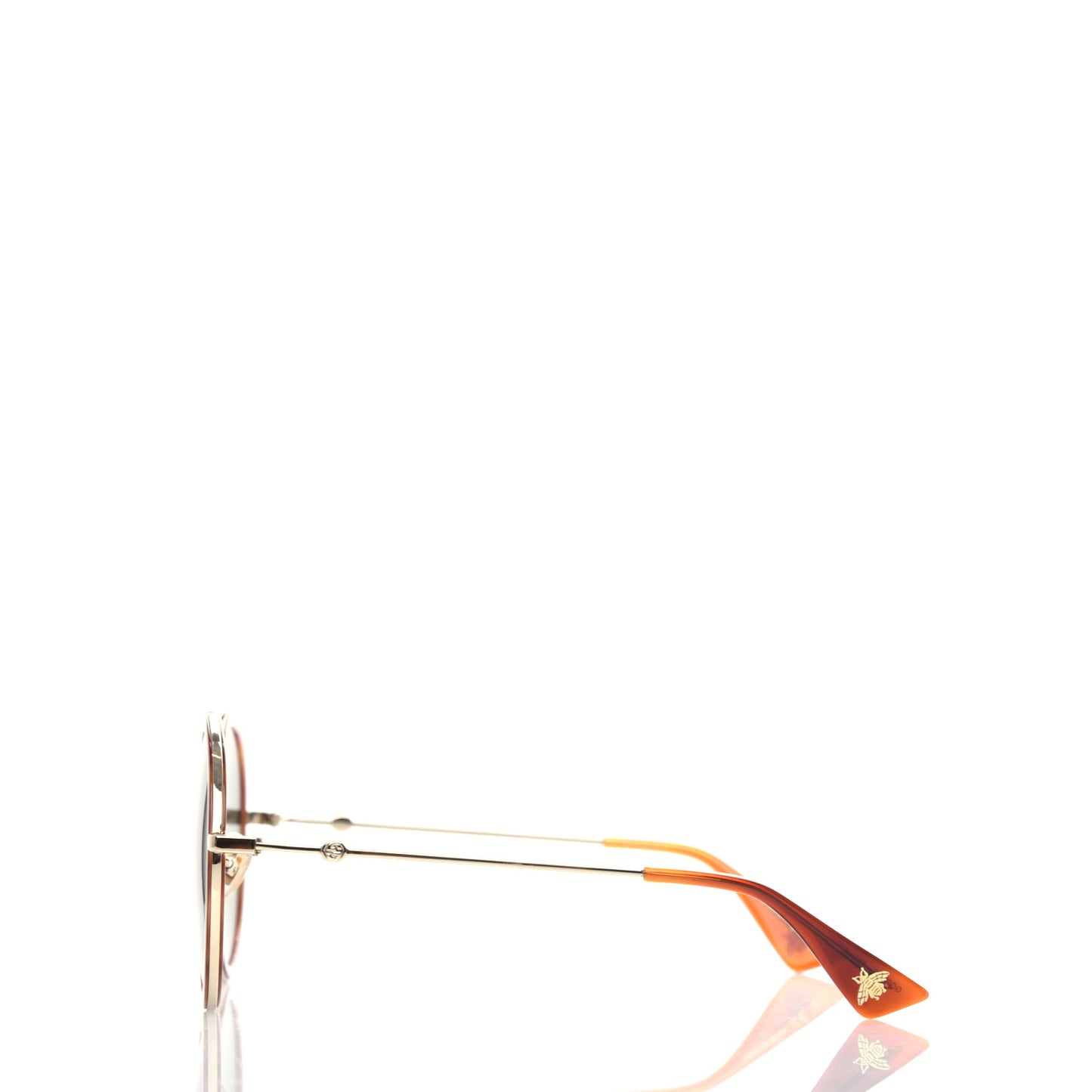 Round Sunglasses GG0061S Tortoise