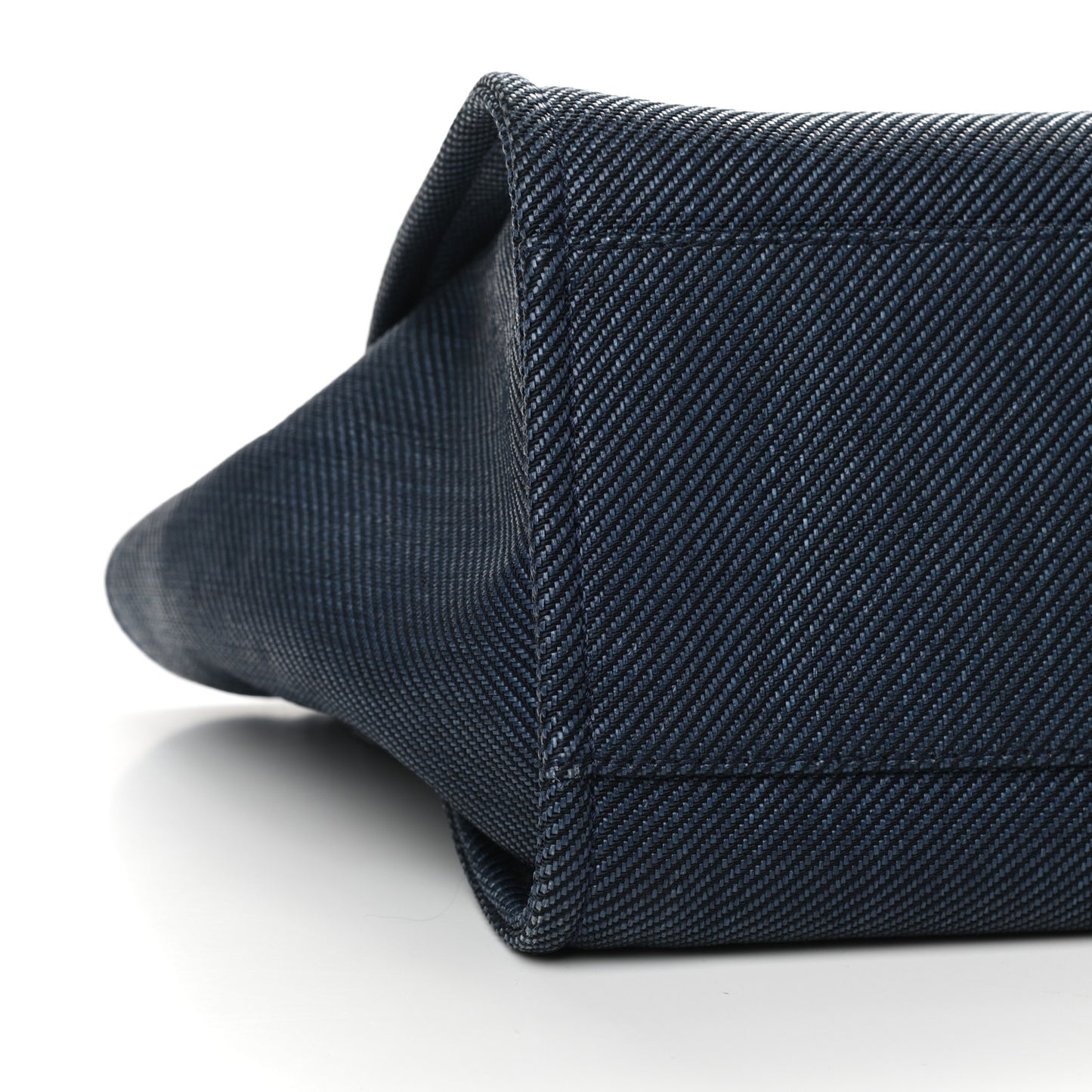 Denim Medium Deauville Tote Dark Blue