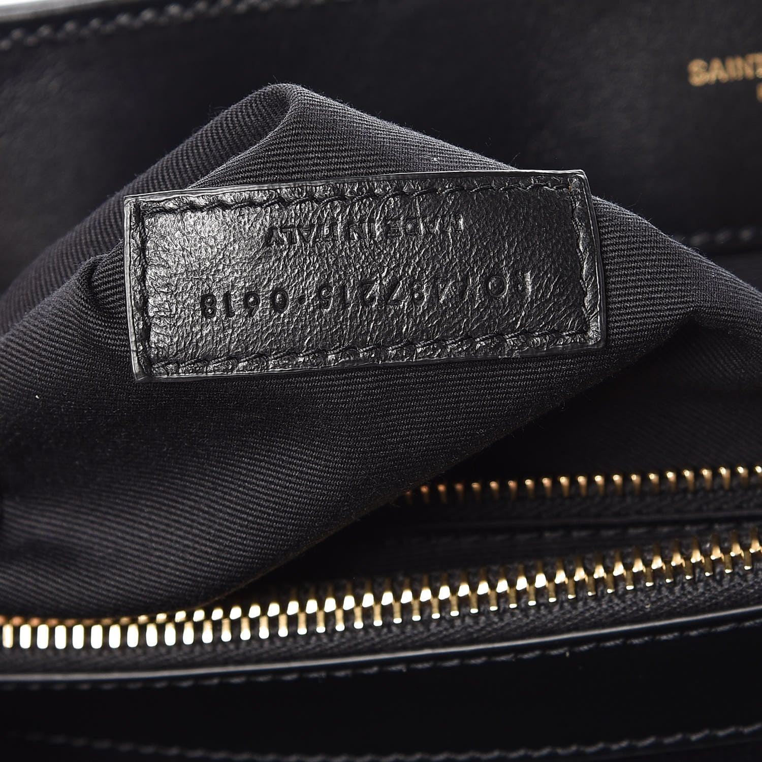 Saint Laurent Calfskin Y Quilted Monogram Large Loulou Chain Satchel Black 9 of 11